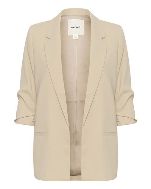 Se SOAKED IN LUXURY Blazer 'Shirley'  lysebeige ved About You