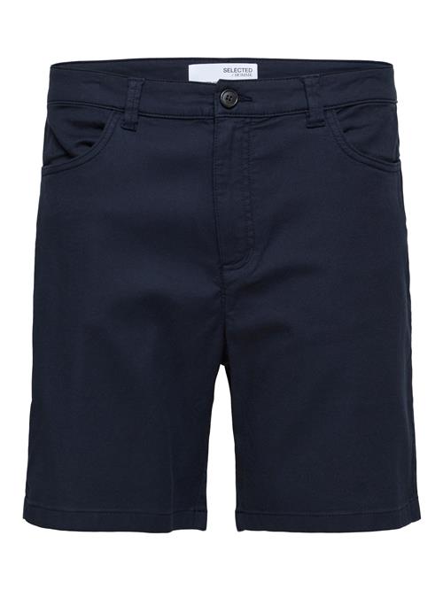 SELECTED HOMME Lærredsbukser 'CARLTON'  navy