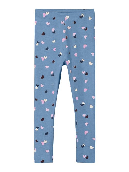 NAME IT Leggings 'LUCKY'  marin / royalblå / lyserød / hvid