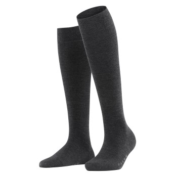 Falke KGaA Falke Strømper Women Softmerino Knee High Antracit Str 35/36  Dame