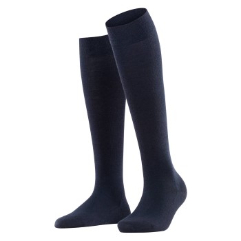 Falke KGaA Falke Strømper Women Softmerino Knee High Marineblå Str 39/40 Dame