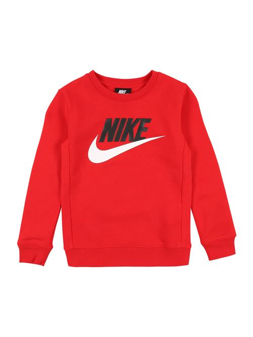 Nike Sportswear Sweatshirt  rød / sort / hvid