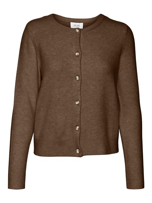 Se VERO MODA Cardigan 'LUCILLE'  brun ved About You