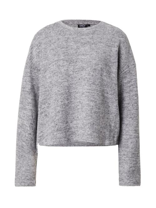 ONLY Sweatshirt  grå-meleret