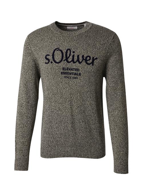 Se s.Oliver Pullover  navy / grøn ved About You