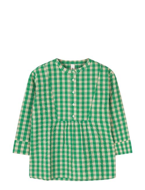 Se Bæk&Bølge Irene Shirt Juna Green ved Booztlet