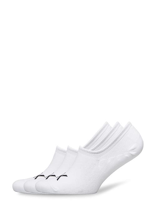 Calvin Klein Ck Men Footie High Cut 3P Logo Calvin Klein White