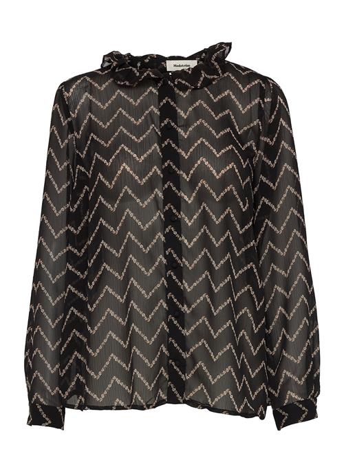 Nelle Print Shirt Modström Black