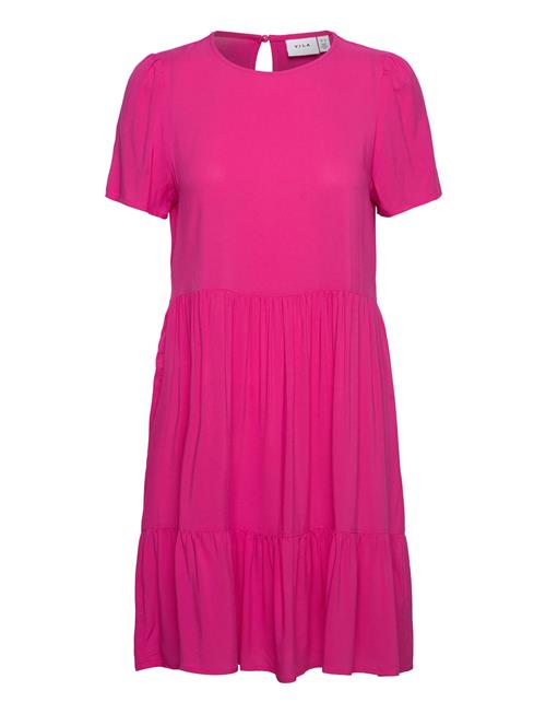 Vila Vipaya S/S Dress - Noos Vila Pink