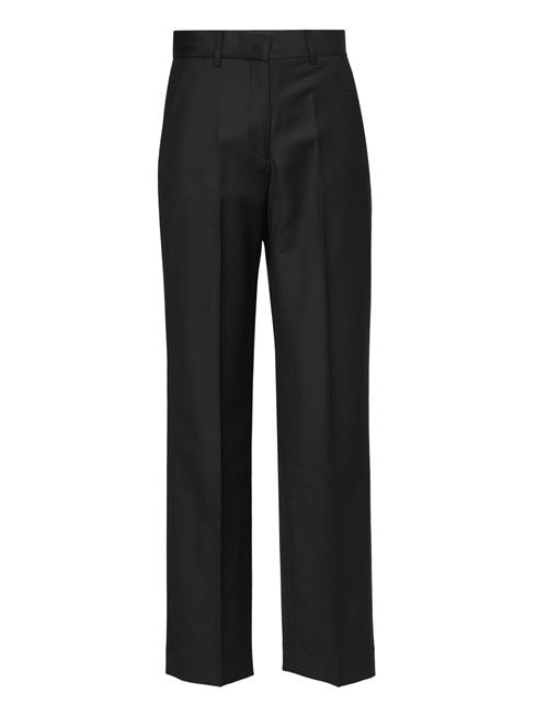 Se House Of Dagmar High Waist Trousers House Of Dagmar Black ved Booztlet