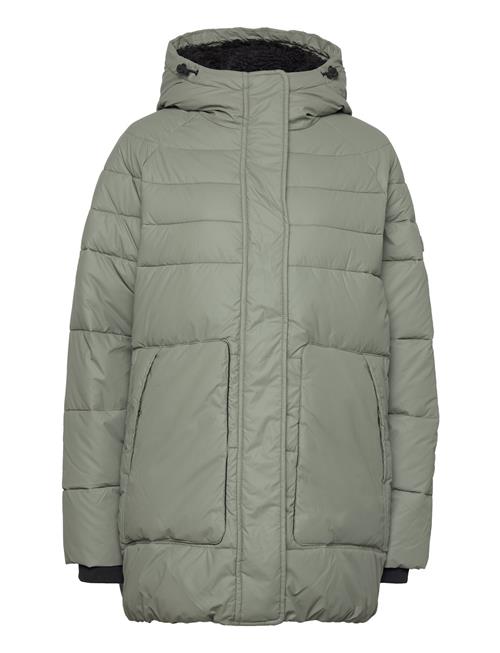 Hunter Womens Intrepid Mid Puffer Hunter Green