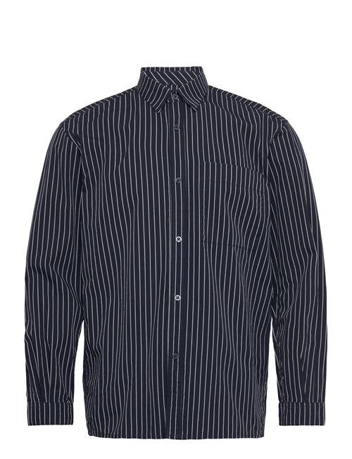 Tom Tailor Relaxed Stripe Shirt Tom Tailor Navy