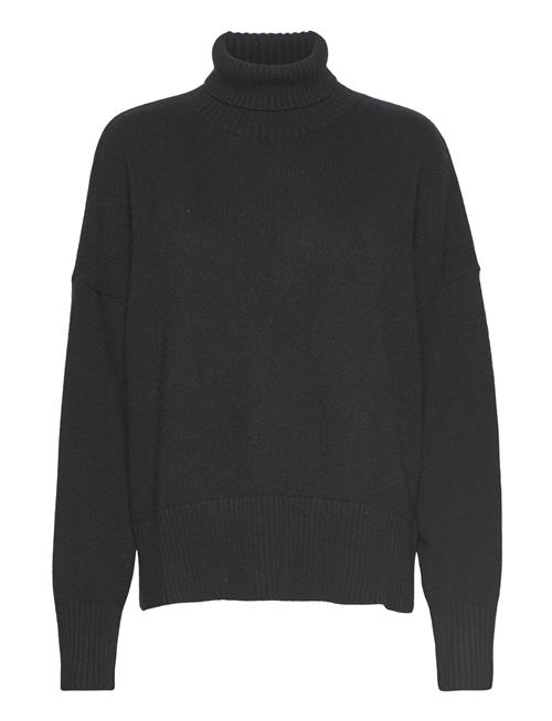 Se Davida Cashmere Chunky Roll Neck Sweater Davida Cashmere Black ved Booztlet