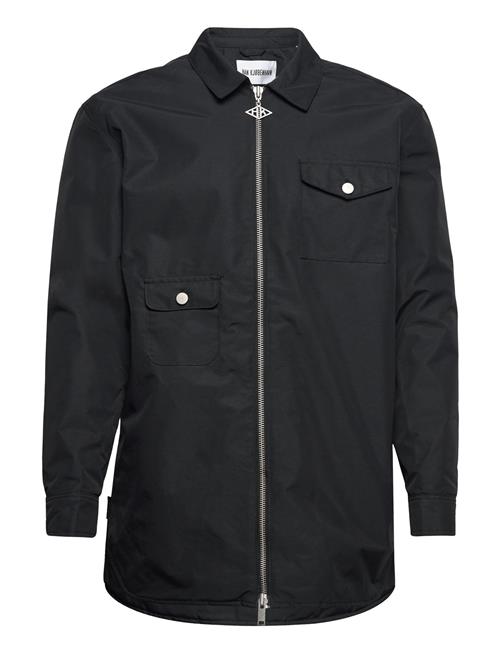 Army Shirt Zip Long HAN Kjøbenhavn Black