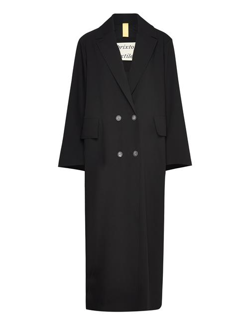 Brixtol Textiles Olivia - Polyester Coat Brixtol Textiles Black