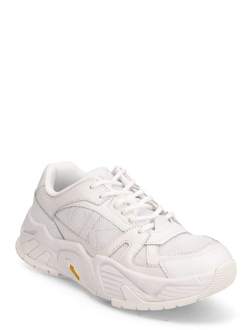 Calvin Klein Chunky Runner Vibram Lth Mix Wn Calvin Klein White