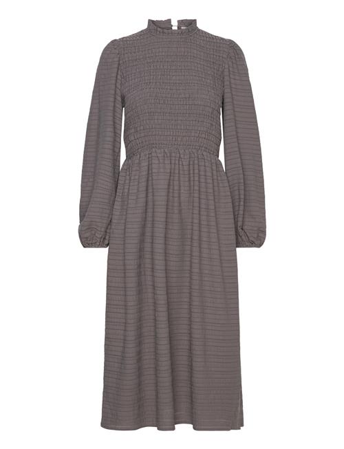 ONLY Onljulis Ls Smock Dress Wvn ONLY Brown