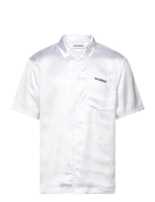 HAN Kjøbenhavn Logo Camp-Collar Shirt HAN Kjøbenhavn White