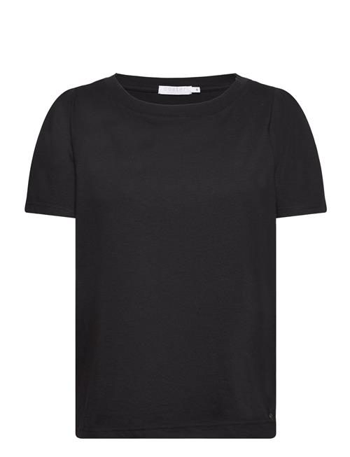 Se Coster Copenhagen T-Shirt With Pleats Coster Copenhagen Black ved Booztlet