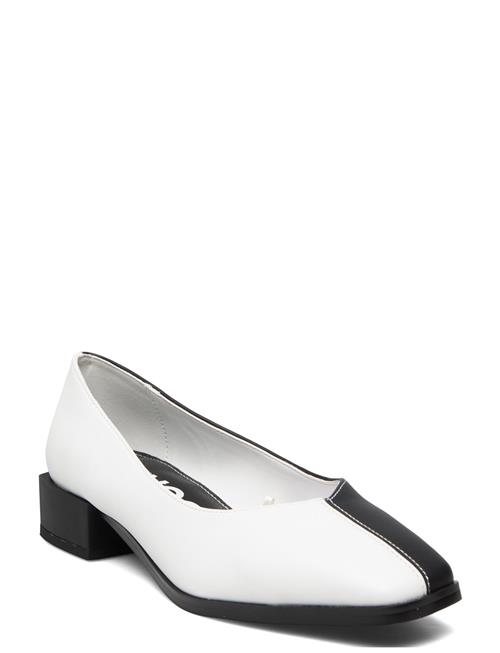 Bianco Biadiana Square Ballerina Geranium Pu Bianco Black