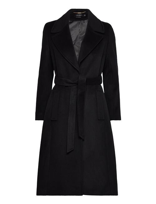 Lauren Ralph Lauren Wrap Wool-Lined-Coat Lauren Ralph Lauren Black