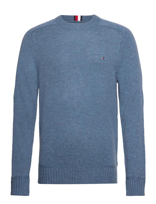 Tommy Hilfiger Multi Htr Merino Crew Neck Tommy Hilfiger Blue