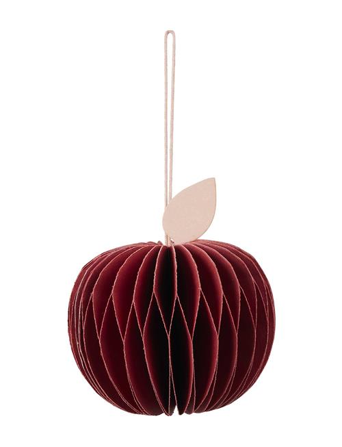 Broste Copenhagen Apple Ornament Broste Copenhagen Red