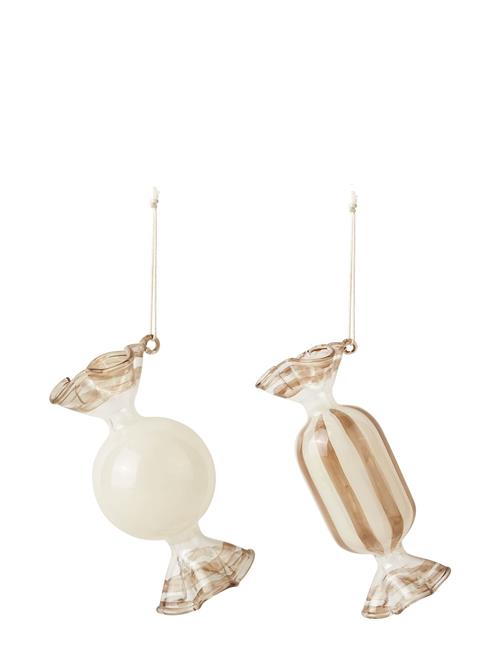 Broste Copenhagen Candy Ornaments Broste Copenhagen Cream