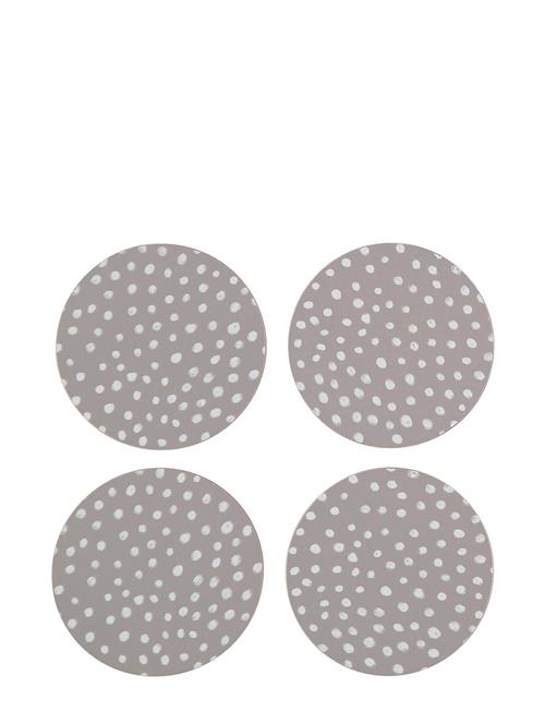 Noble House Coaster Corc Dot, Cobblest 10X10 4 Pc/Pack Noble House Beige