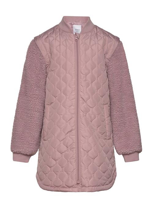 Se name it Nkfmember Long Quilt Jacket Tb Name It Pink ved Booztlet