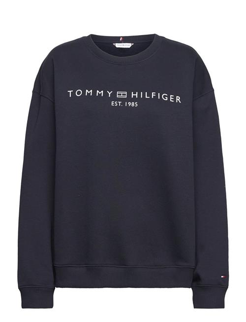 Tommy Hilfiger Crv Mdrn Reg Corp Logo Swtshrt Tommy Hilfiger Blue