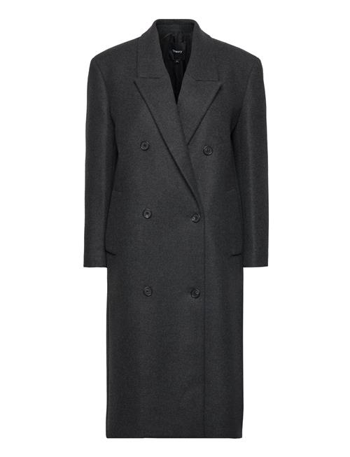 Theory Soft Db Coat.wool Me Theory Grey