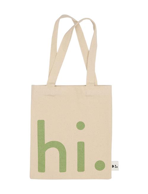 Design Letters Little Hi. Travel Bag Design Letters Beige