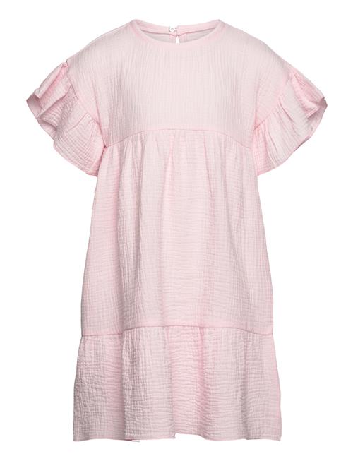 Huttelihut Dress Ss Muslin Huttelihut Pink