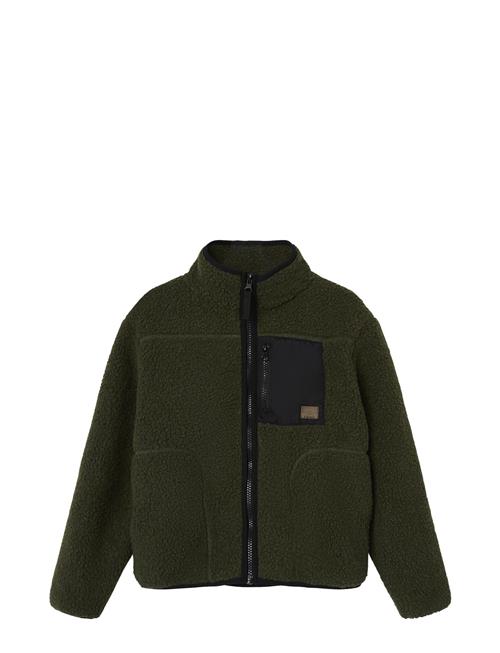 name it Nkmmagot Teddy Jacket Name It Khaki