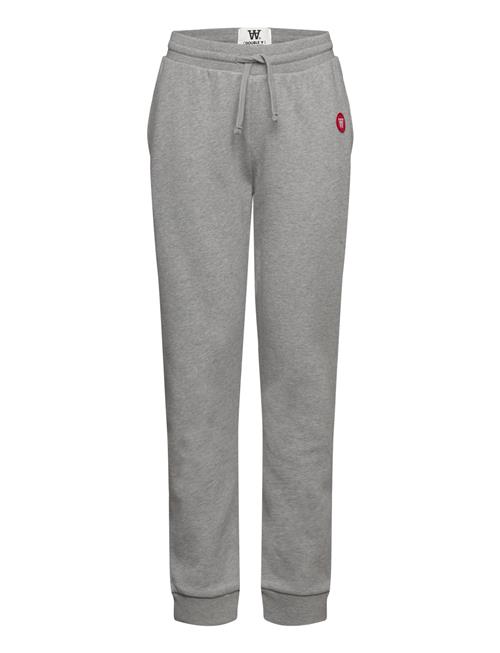 Double A by Wood Wood Ran Kids Joggers Gots Double A By Wood Wood Grey