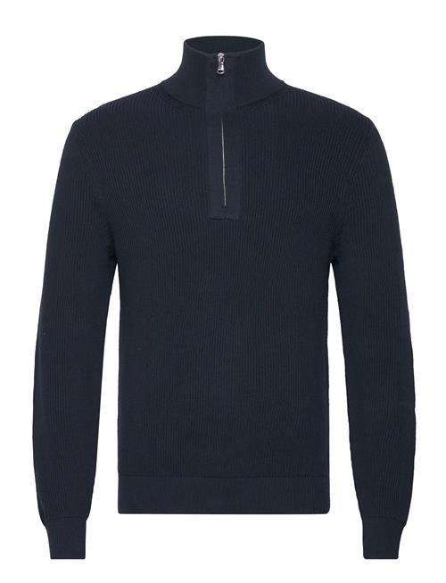 J. Lindeberg Alex Half Zip Knitted Sweater J. Lindeberg Navy