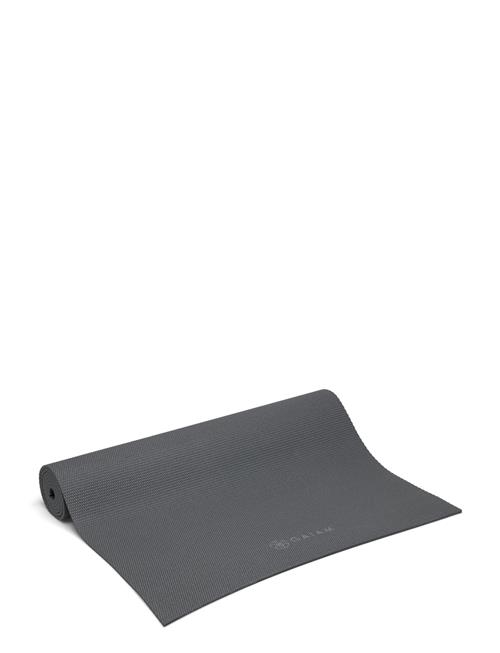 Gaiam Folkst Grey Yoga Mat 6Mm Solid Gaiam Grey