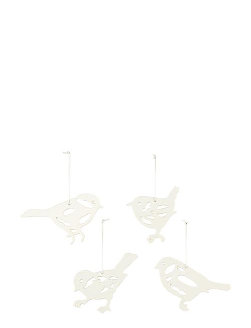 Broste Copenhagen Alba Bird Ornament Broste Copenhagen White