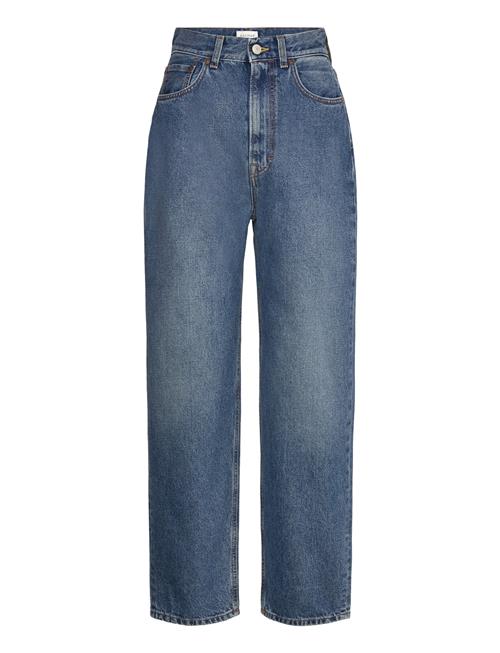 Se House Of Dagmar Tapered Leg Denim House Of Dagmar Blue ved Booztlet