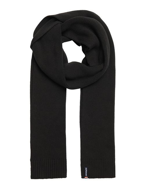 Essential Logo Knitted Scarf Superdry Black