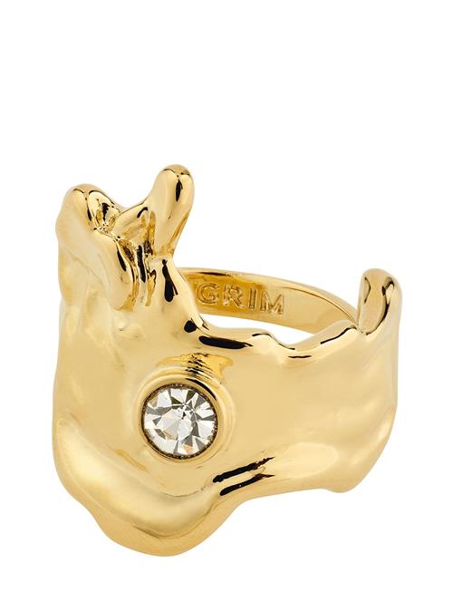 Pilgrim Gia Recycled Crystal Ring Pilgrim Gold