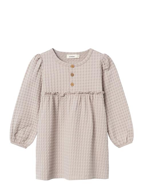 Lil'Atelier Nmfnino Ls Loose Dress Lil Lil'Atelier Beige