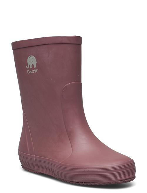 Se CeLaVi Basic Wellies -Solid CeLaVi Purple ved Booztlet