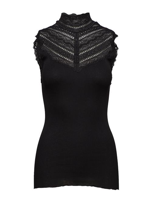 Rosemunde Rwbenita Sl Turtleneck Lace Top Rosemunde Black