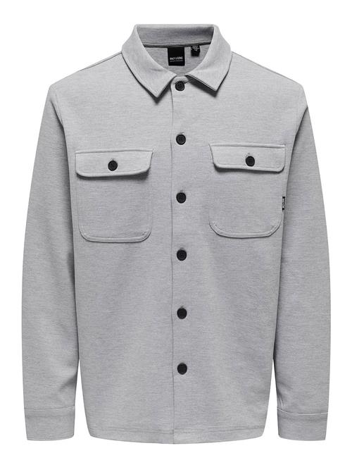 ONLY & SONS Onsnewkodyl Overshirt Sweat Noos ONLY & SONS Grey