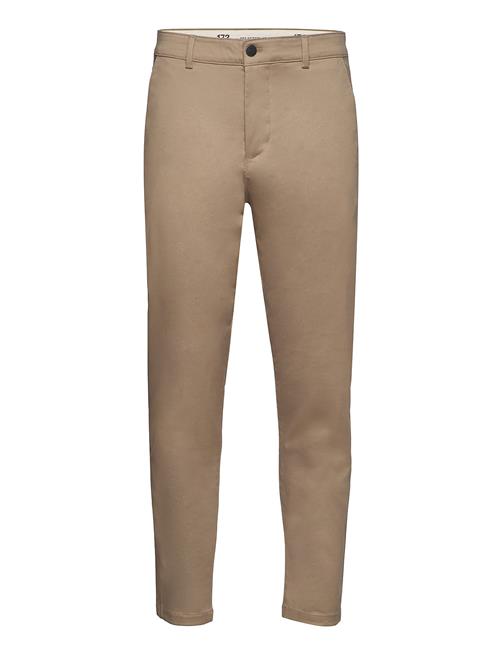 Se Selected Homme Slhslimtape-Repton 172 Flex Pants Selected Homme Beige ved Booztlet