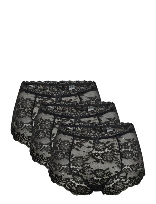 Se Lace Maxi 3-Pack Missya Black ved Booztlet