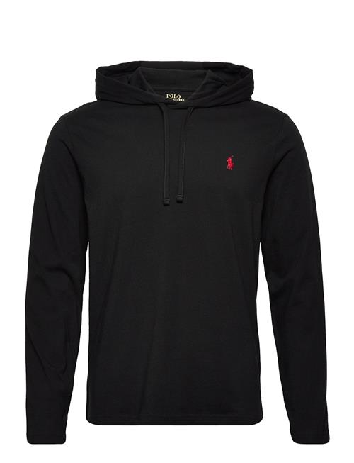 Se Polo Ralph Lauren Jersey Hooded T-Shirt Polo Ralph Lauren Black ved Booztlet