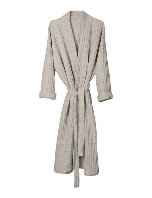 Big Waffle Bathrobe The Organic Company Grey